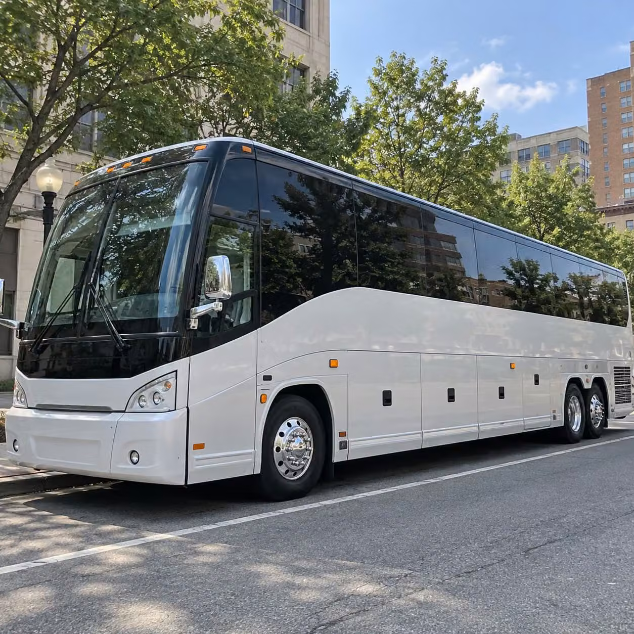 group transportation for hockey and events at budweiser events center