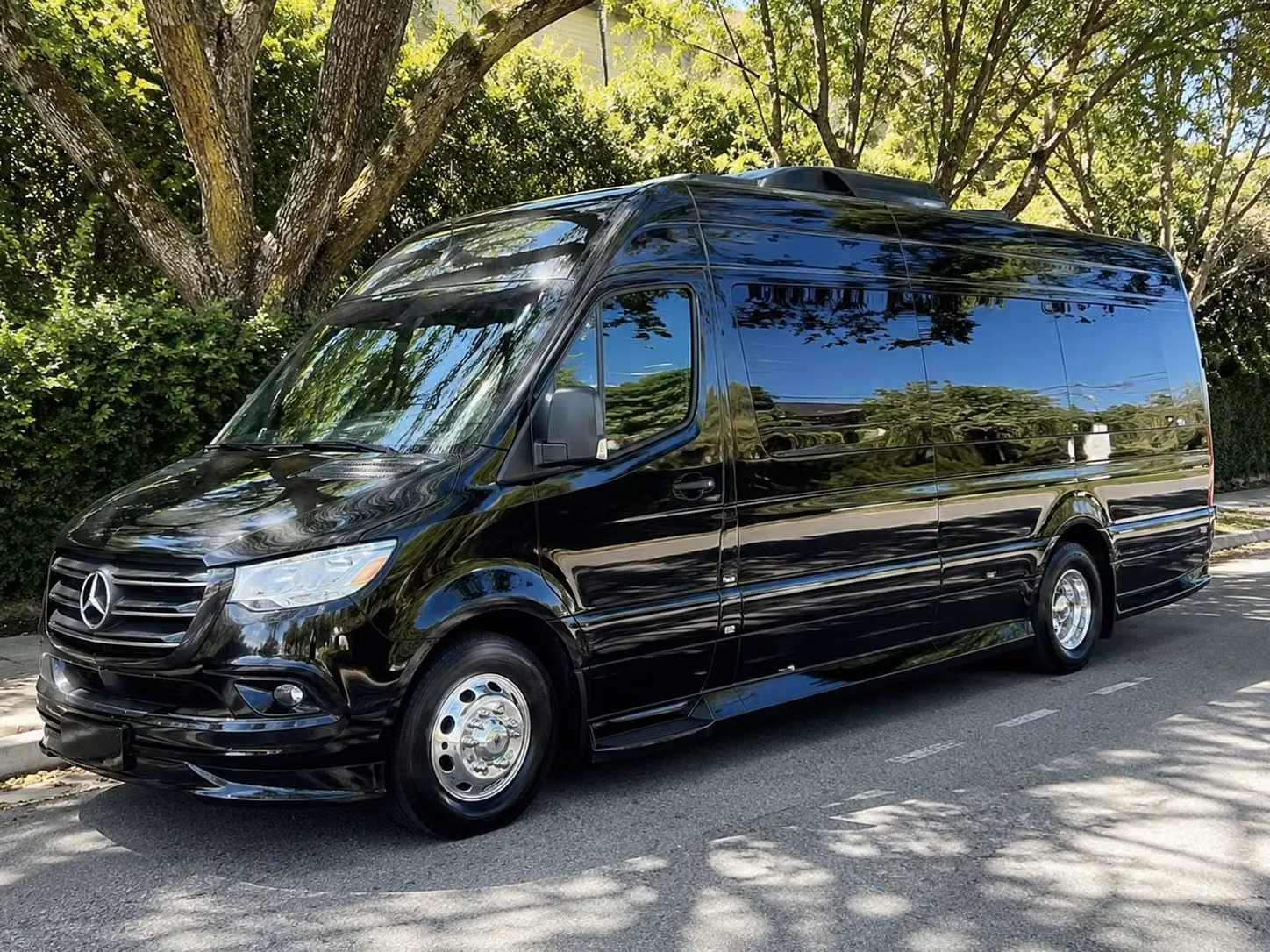 sprinter van with driver